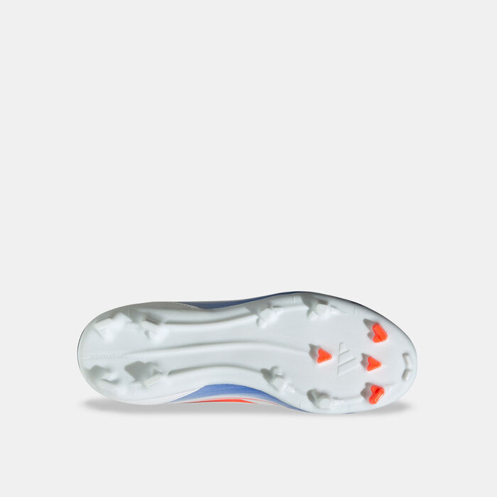 adidas Kids' F50 League Multi-Ground Football Shoes White image number 3