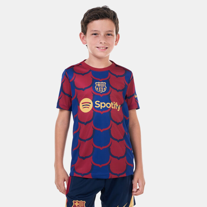 Nike F.C. Barcelona Dri-FIT Academy Pro Football Top Blue image number 0
