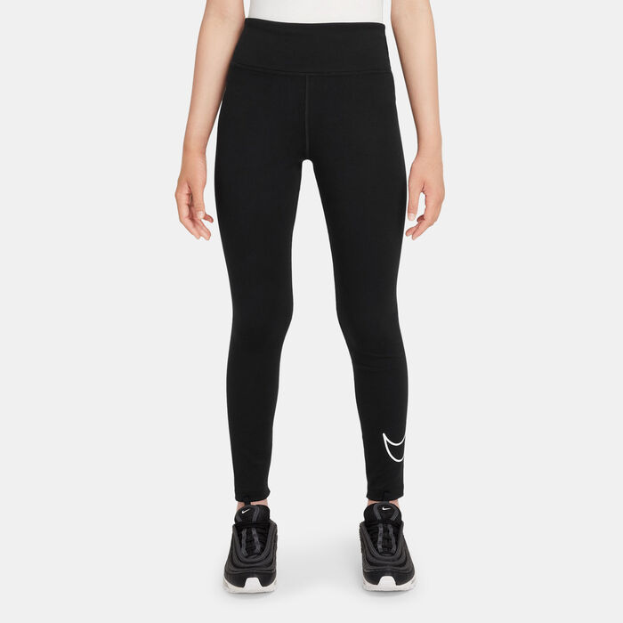 Nike Kids' Sportswear Classic Leggings Black Nike Kids' Sportswear Classic Leggings Black image number 0