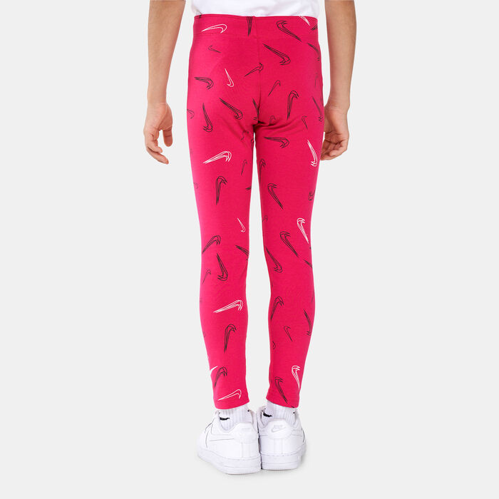 Nike Kids' Sportswear Favourite Dance Leggings Pink Nike Kids' Sportswear Favourite Dance Leggings Pink image number 1