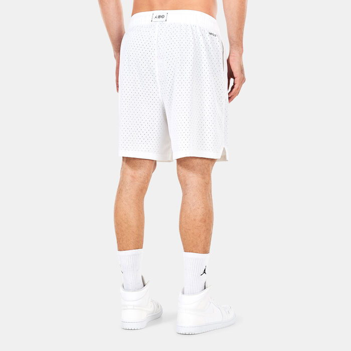 Jordan Men's Dri-FIT Sport BC Mesh Graphic Shorts White image number 1