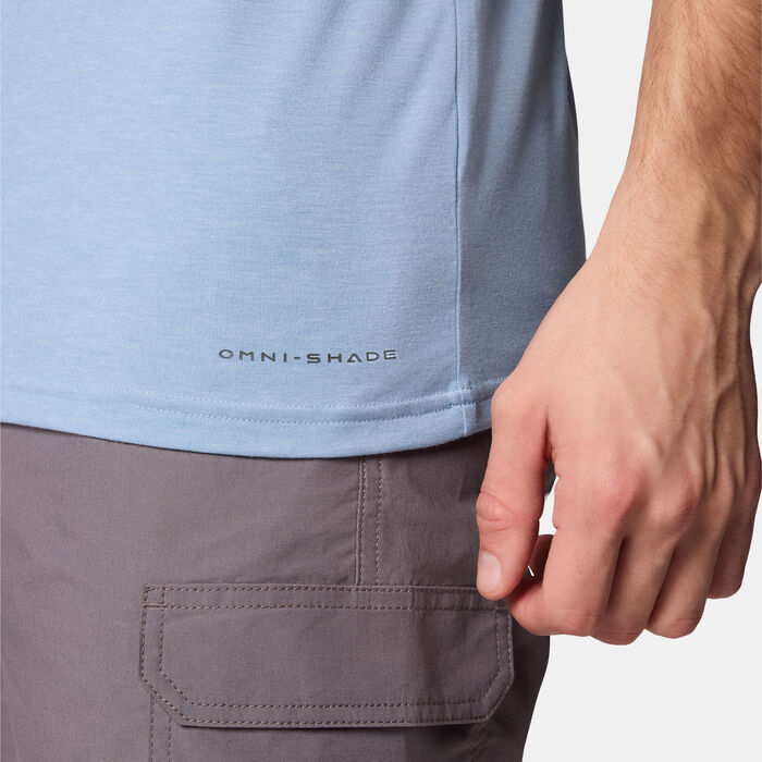 Columbia Men's Sun Trek™ T-Shirt Blue Columbia Men's Sun Trek™ T-Shirt Blue image number 4