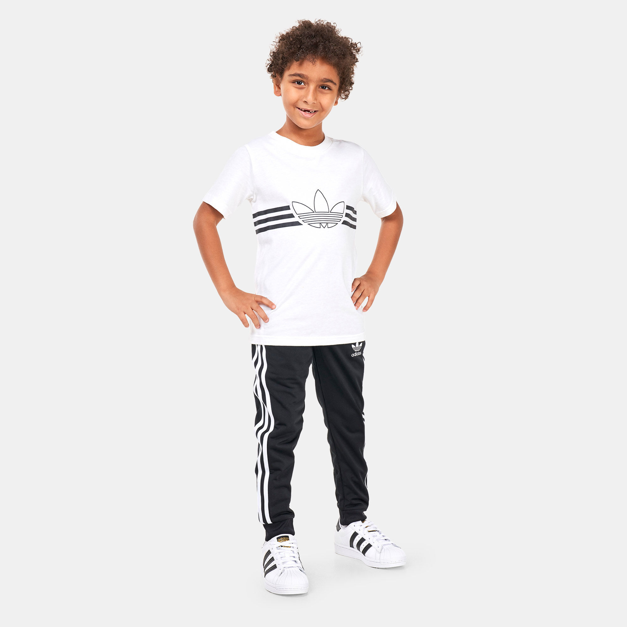 Adidas sst track pants kids new arrivals