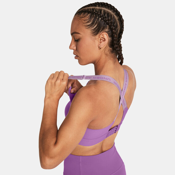 Under Armour Women's Infinity High-Support 2.0 Training Sports Bra Bra Purple image number 2