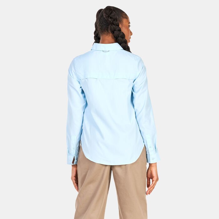 Columbia Women's Silver Ridge™ 3.0 Shirt Blue Columbia Women's Silver Ridge™ 3.0 Shirt Blue image number 1