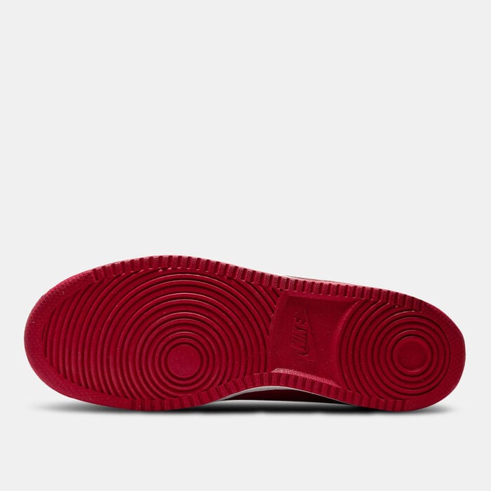 Nike Men's Court Vision Low Shoes Red Nike Men's Court Vision Low Shoes Red image number 3