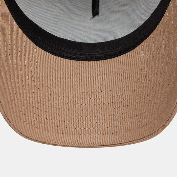 New Era Men's Miami License Plate Trucker Cap Beige New Era Men's Miami License Plate Trucker Cap Beige image number 4