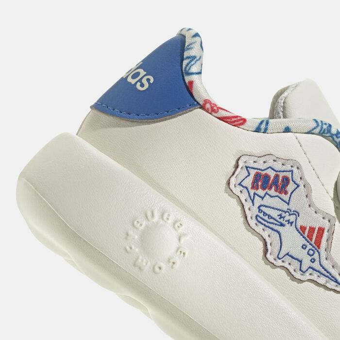 adidas Kids' Advantage Dino Shoes White adidas Kids' Advantage Dino Shoes White image number 4