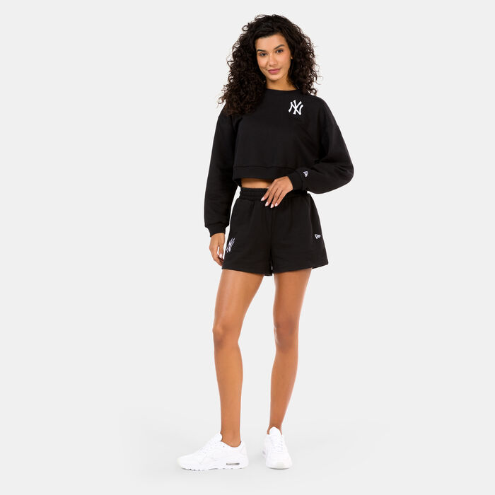 New Era Women's MLB New York Yankees Sweatshirt Black New Era Women's MLB New York Yankees Sweatshirt Black image number 2