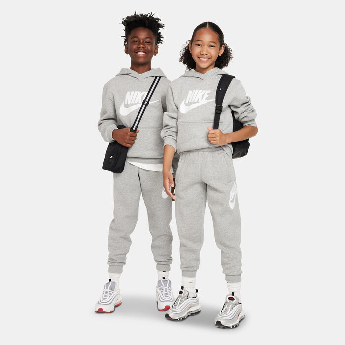 Nike Kids' Sportswear Club Hoodie Grey Nike Kids' Sportswear Club Hoodie Grey image number 2