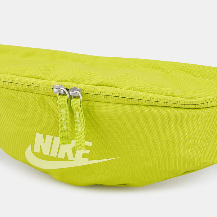 Nike Heritage Waist Bag Green Nike Heritage Waist Bag Green image number 3