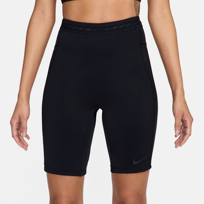 Nike Swim Women's Swim Hydralock Fusion Kick Shorts Black Nike Swim Women's Swim Hydralock Fusion Kick Shorts Black image number 1