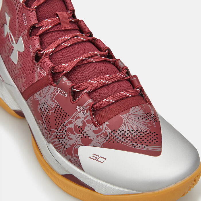 Under Armour Curry 2 Basketball Shoes Red Under Armour Curry 2 Basketball Shoes Red image number 5