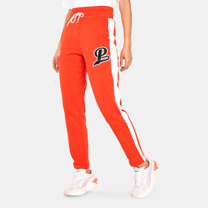 PUMA Women's Team Sweatpants Red PUMA Women's Team Sweatpants Red image number 0