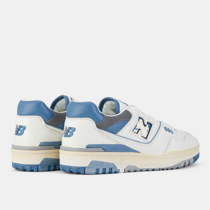 New Balance Men's BB550 Shoes White New Balance Men's BB550 Shoes White image number 2