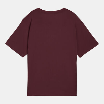 PUMA Women's Essentials Nature 2.0 T-Shirt Red PUMA Women's Essentials Nature 2.0 T-Shirt Red