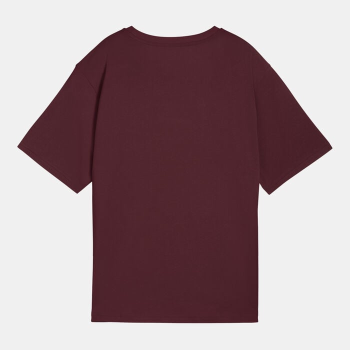 PUMA Women's Essentials Nature 2.0 T-Shirt Red PUMA Women's Essentials Nature 2.0 T-Shirt Red image number 1