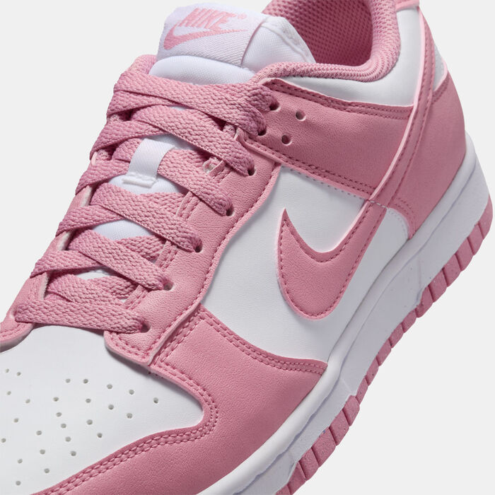 Nike Women's Dunk Low Shoes Pink Nike Women's Dunk Low Shoes Pink image number 4