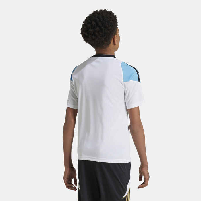 adidas Kids' Messi Training Football Top White image number 1