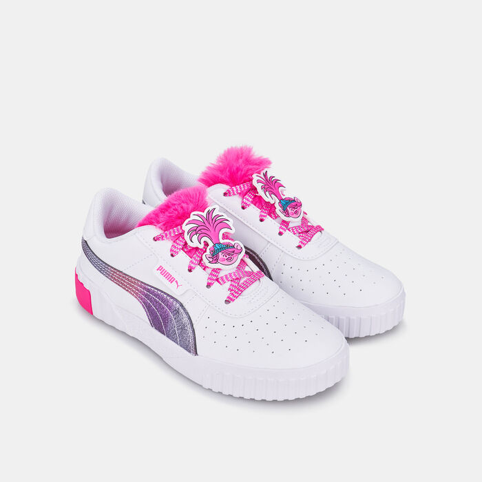 PUMA Kids' x Trolls Cali OG Shoes White PUMA Kids' x Trolls Cali OG Shoes White image number 4