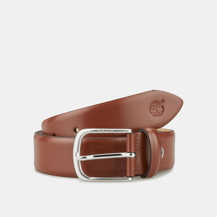 Timberland Men's Leather Belt - M Brown image number 0