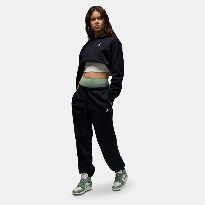 Jordan Women's Brooklyn Fleece Pants Black Jordan Women's Brooklyn Fleece Pants Black image number 2