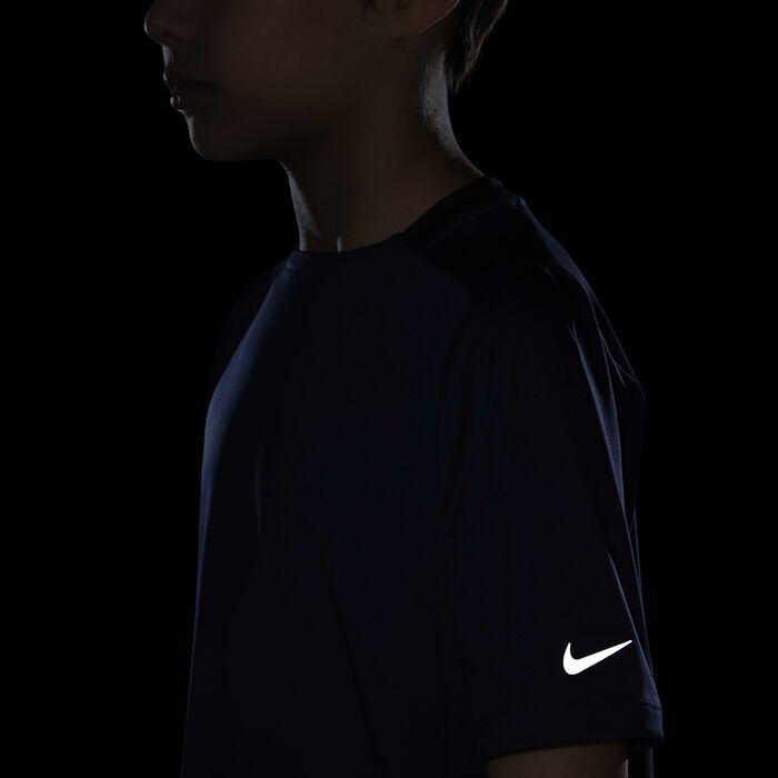 Nike Kids' Multi Dri-FIT Training Top Blue Nike Kids' Multi Dri-FIT Training Top Blue image number 6