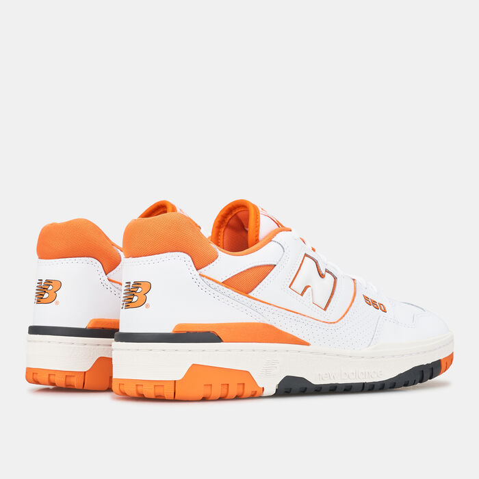 New Balance Men's BB550 Shoes White image number 3
