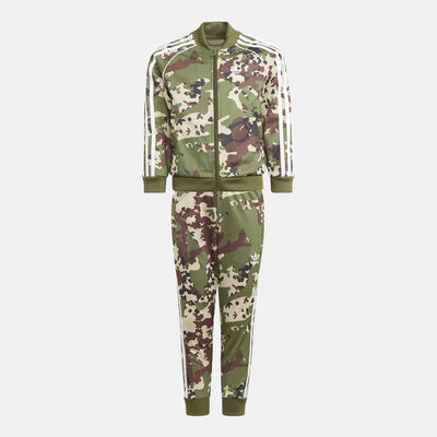 adidas Originals Kids' Camo SST Tracksuit (Younger Kids) Multi-Color