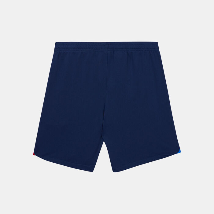 Nike Kids' F.C. Barcelona Dri-FIT Stadium Home Football Shorts - 2022/23 (Older Kids) Blue Nike Kids' F.C. Barcelona Dri-FIT Stadium Home Football Shorts - 2022/23 (Older Kids) Blue image number 1