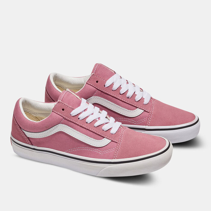 Vans Women's Old Skool Shoes Pink Vans Women's Old Skool Shoes Pink image number 1