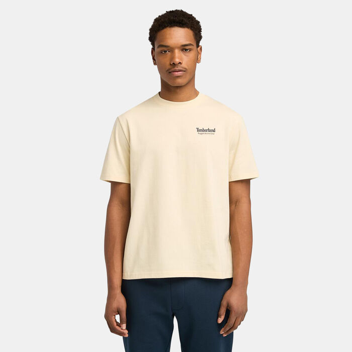 Timberland Men's Rugged Active Gear Graphic T-Shirt Beige Timberland Men's Rugged Active Gear Graphic T-Shirt Beige image number 0