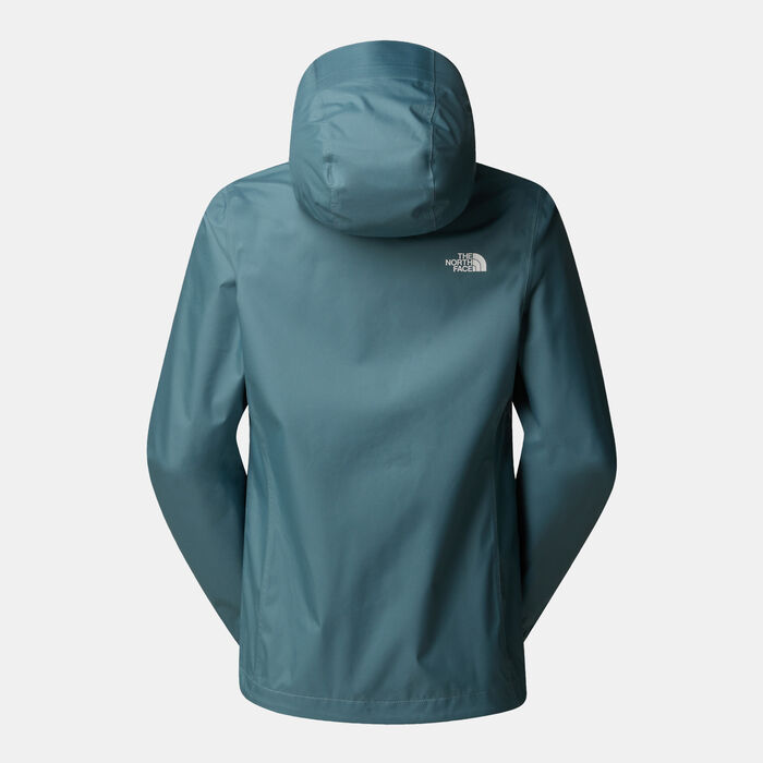 The North Face Women's Quest Rain Jacket Blue image number 1