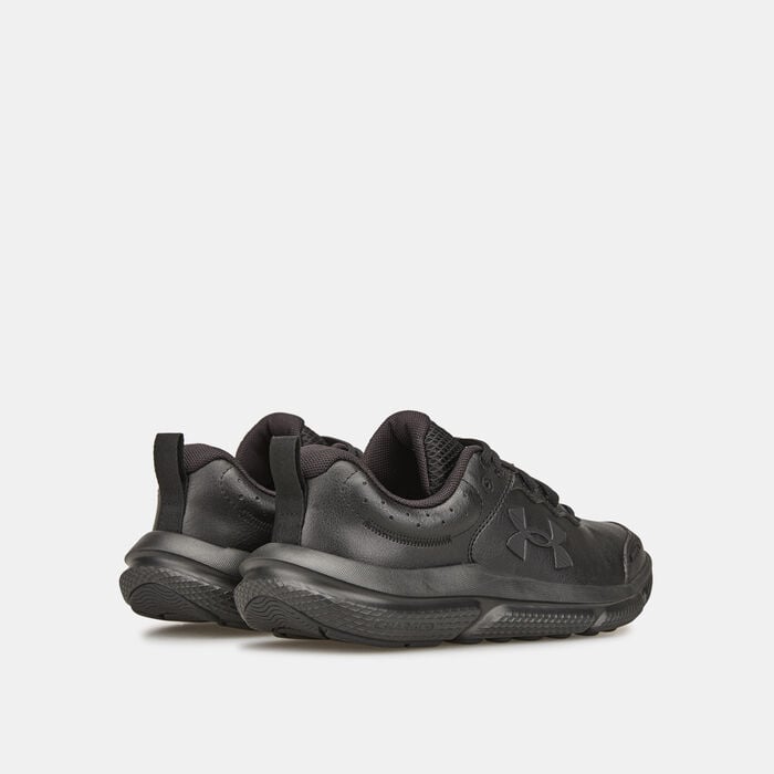 Under Armour Kids' UA Assert 10 Uniform Synthetic Running Shoe (Older Kids) Black Under Armour Kids' UA Assert 10 Uniform Synthetic Running Shoe (Older Kids) Black image number 3