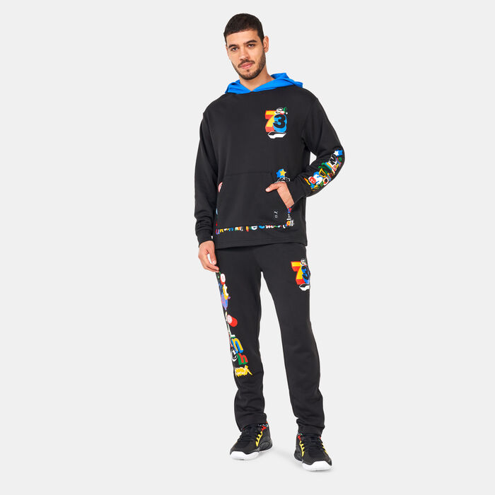 PUMA Men's Trash Talk Basketball Hoodie Black PUMA Men's Trash Talk Basketball Hoodie Black image number 2