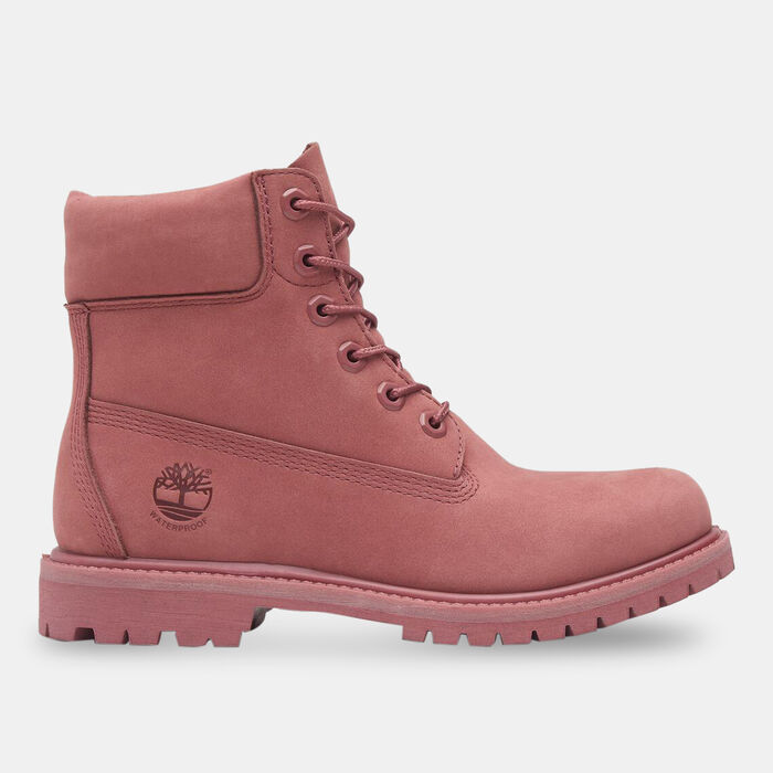Timberland Women's Premium Waterproof Boots Red image number 0