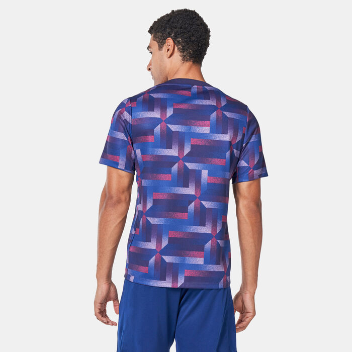 Nike Men's England Academy Pro Dri-FIT Pre-Match Football Top Blue image number 1