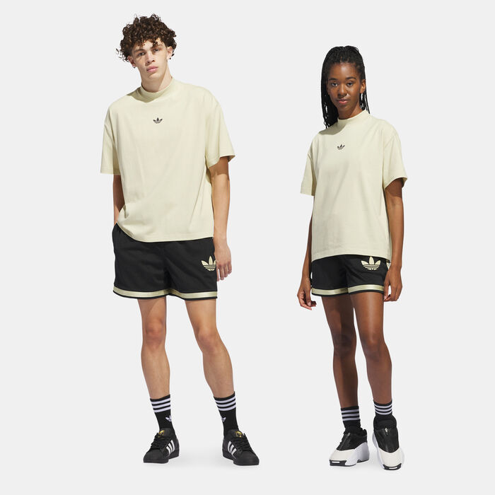 adidas Trefoil Logo Basketball Shorts Black image number 2