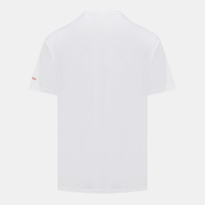 Columbia Women's Sun Trek Graphic T-Shirt White Columbia Women's Sun Trek Graphic T-Shirt White image number 1