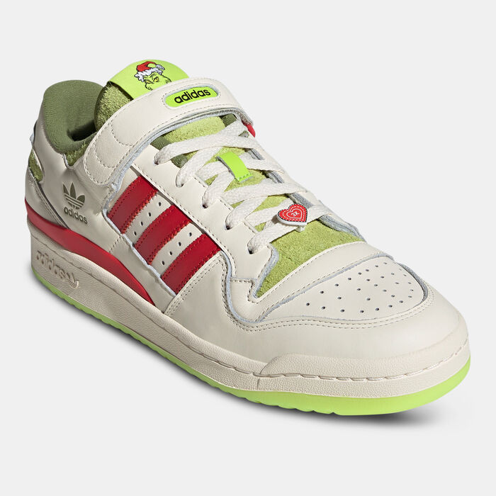 adidas Men's Forum Low x The Grinch Shoes White image number 1