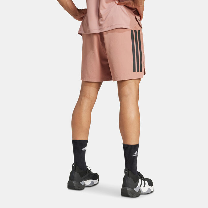 adidas Men's Power 3-Stripes Training Shorts Pink image number 1