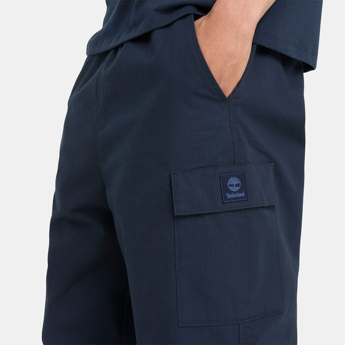 Timberland Men's Woven Badge Ripstop Cargo Pants Blue image number 3