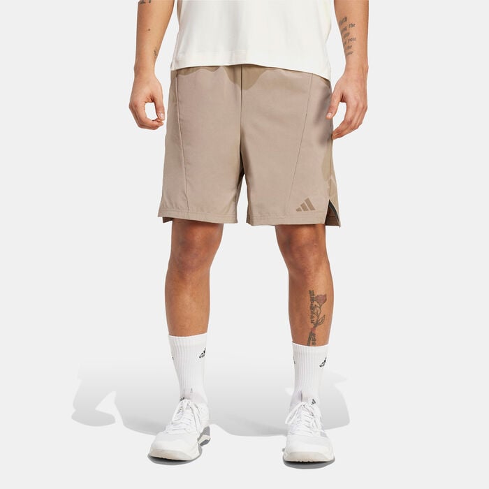 adidas Men's Designed for Training Shorts Brown adidas Men's Designed for Training Shorts Brown image number 0