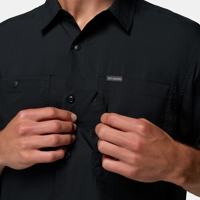 Columbia Men's Silver Ridge Utility Lite Hiking Shirt Black Columbia Men's Silver Ridge Utility Lite Hiking Shirt Black image number 3