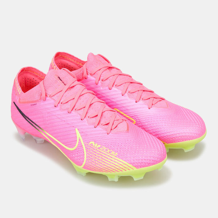 Nike Men's Zoom Mercurial Vapor 15 Elite Firm-Ground Football Shoe Pink image number 1