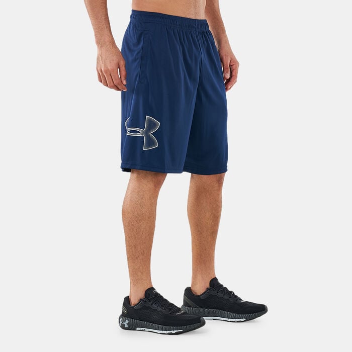 Under Armour Men's UA Tech™ Graphic Shorts Blue Under Armour Men's UA Tech™ Graphic Shorts Blue image number 0