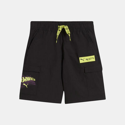PUMA Kids' HOT WHEELS Shorts Black