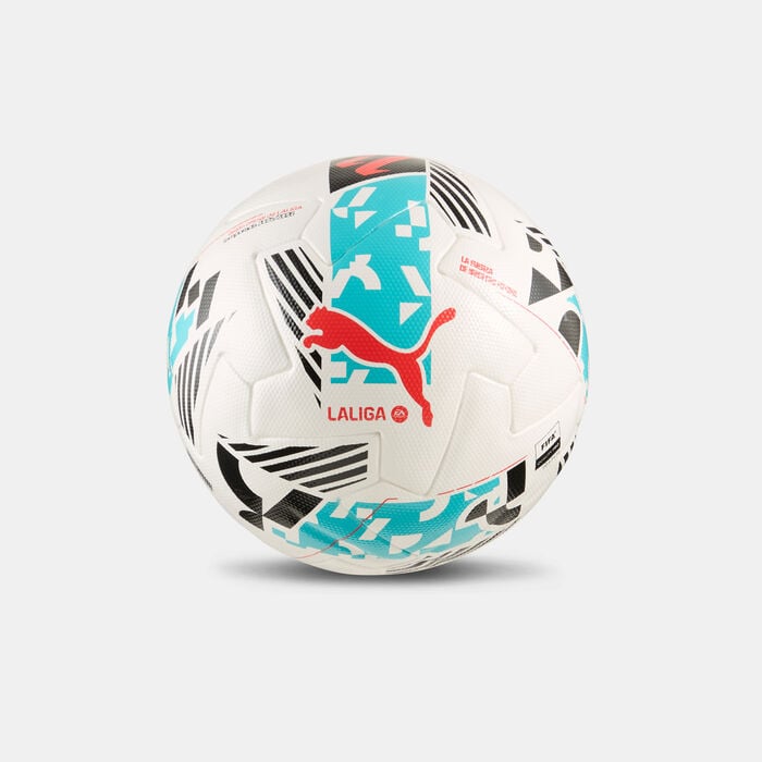 PUMA Kids' Orbita LaLiga 1 Football White PUMA Kids' Orbita LaLiga 1 Football White image number 0