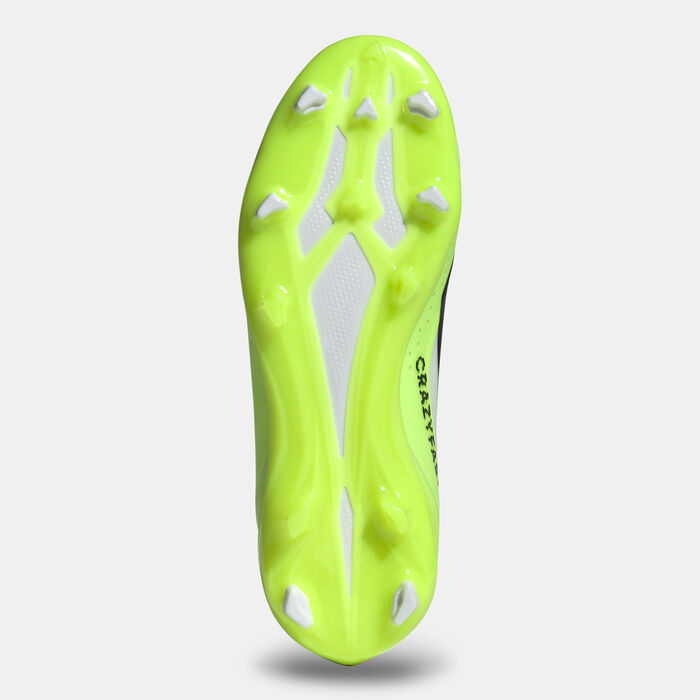 adidas Kids' X Crazyfast Injection.3 Firm Ground Football Shoes Green adidas Kids' X Crazyfast Injection.3 Firm Ground Football Shoes Green image number 3
