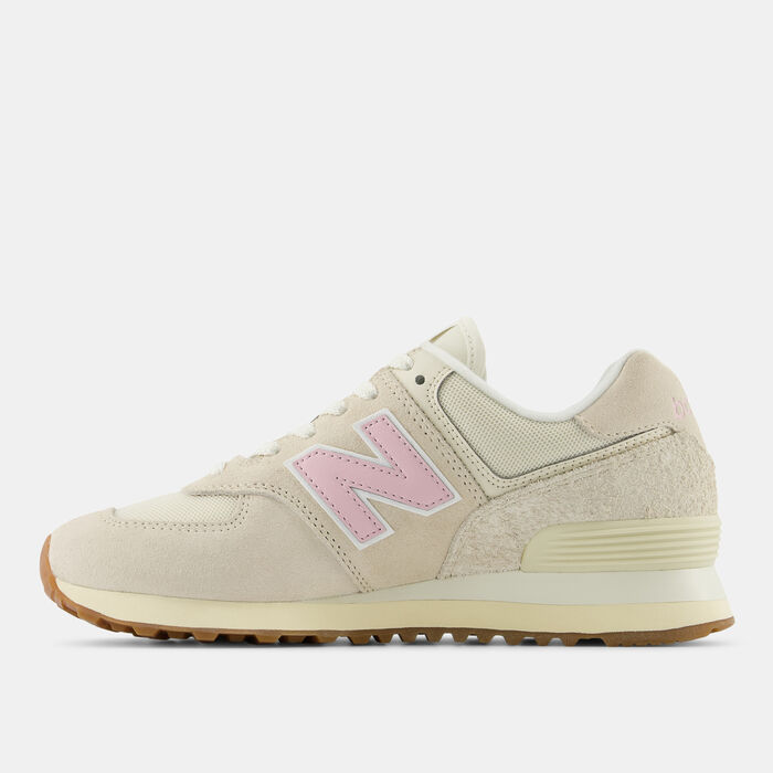 New Balance Women's 574 Shoes Beige New Balance Women's 574 Shoes Beige image number 2